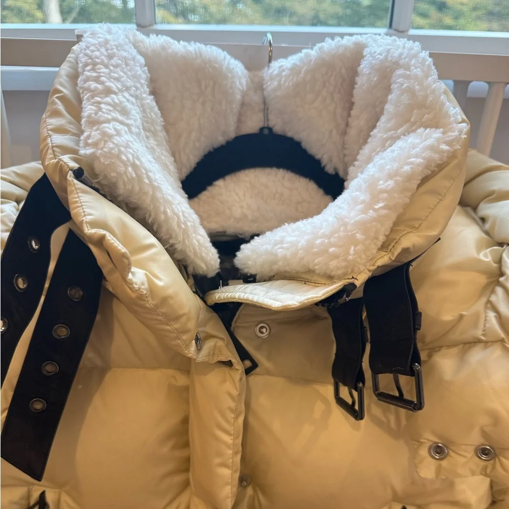SAM NY Cream Down Puffer Jacket - Picture 3 of 13